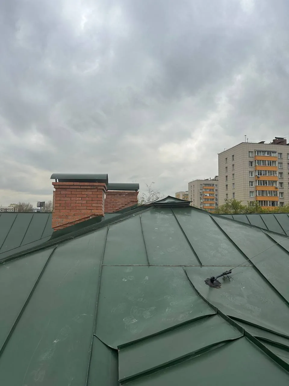 После: Кровля